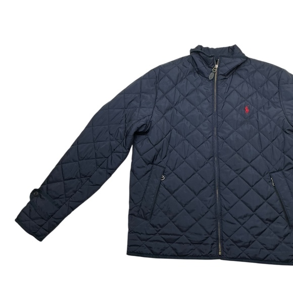 Ralph Lauren Navy Quilted Jacket - Picture 10 of 16